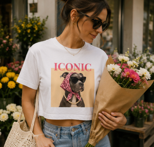 Iconic Dog Boxy Tee