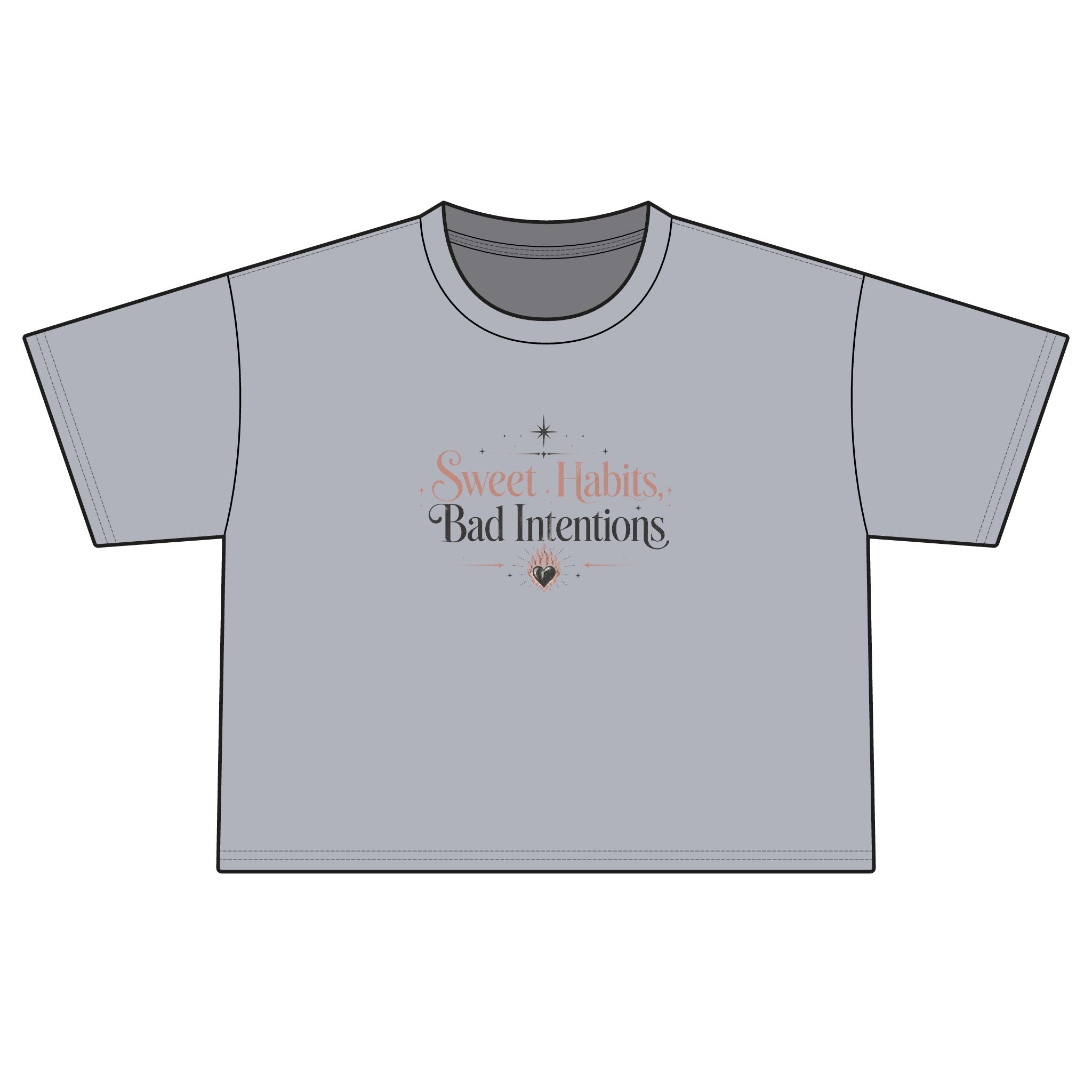Sweet Habits, Bad Intentions Boxy Tee