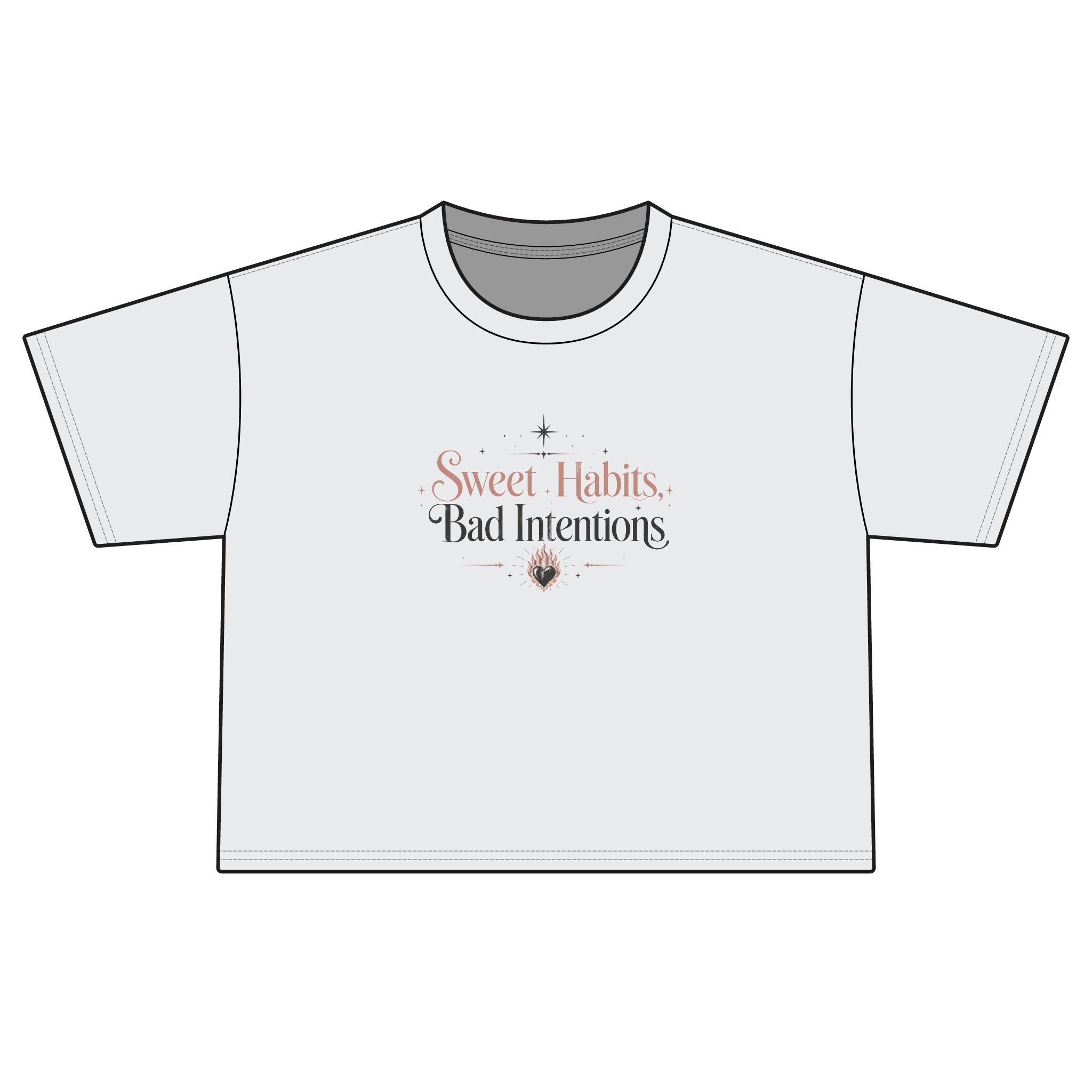 Sweet Habits, Bad Intentions Boxy Tee