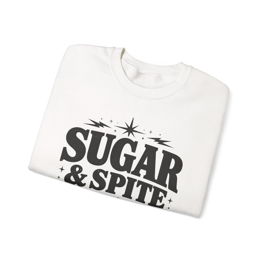 Sugar & Spice Sweatshirt — Retro Feminine Crewneck Gift