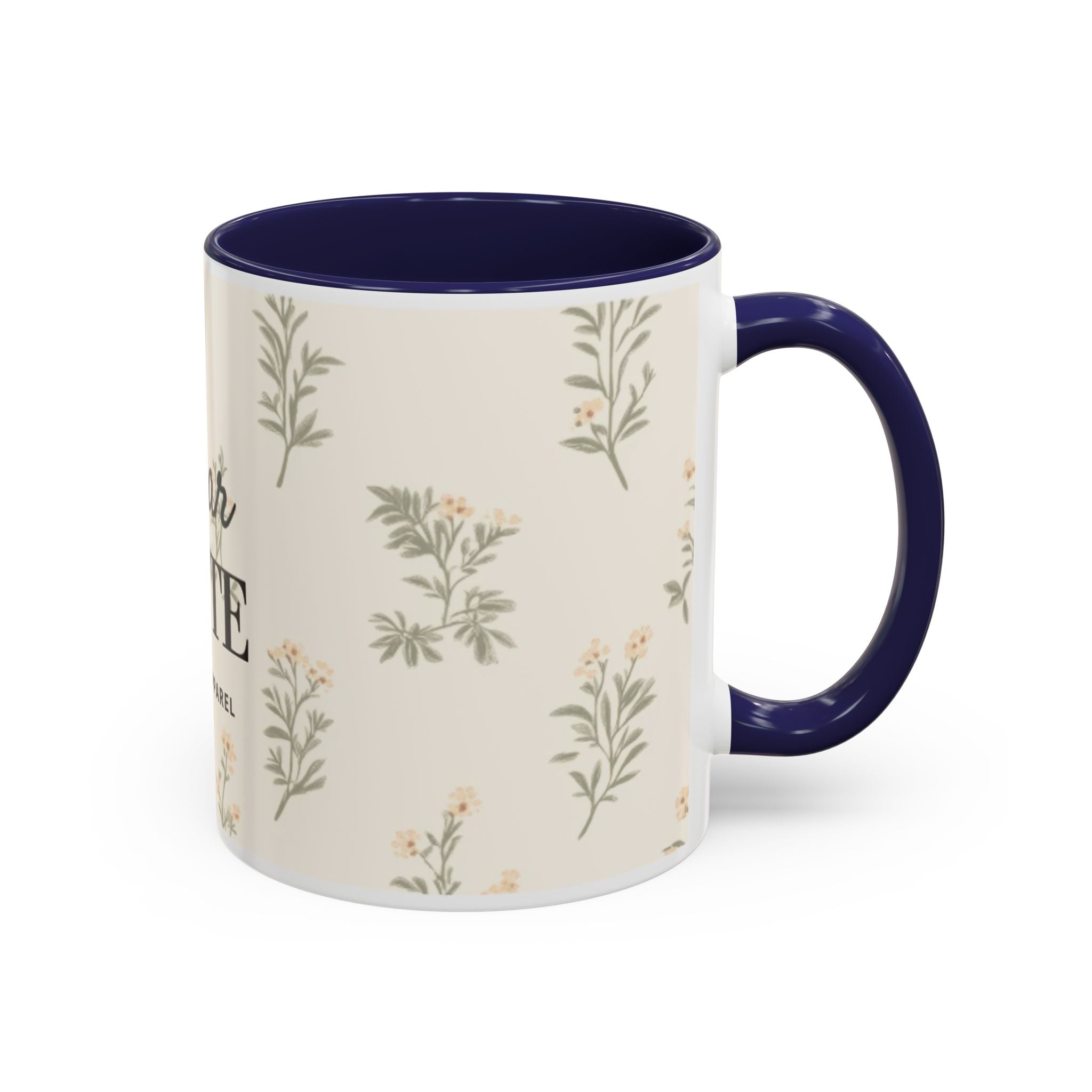 Sugar & Spite Floral Coffee Mug — Accent 11/15oz
