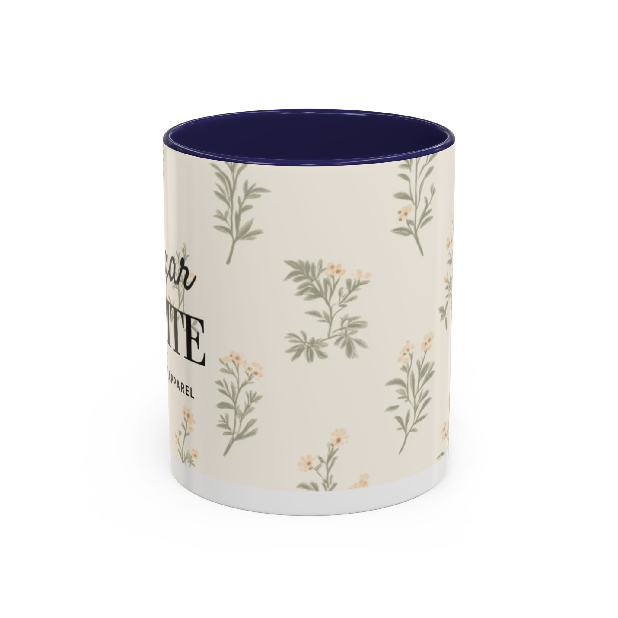 Sugar & Spite Floral Coffee Mug — Accent 11/15oz