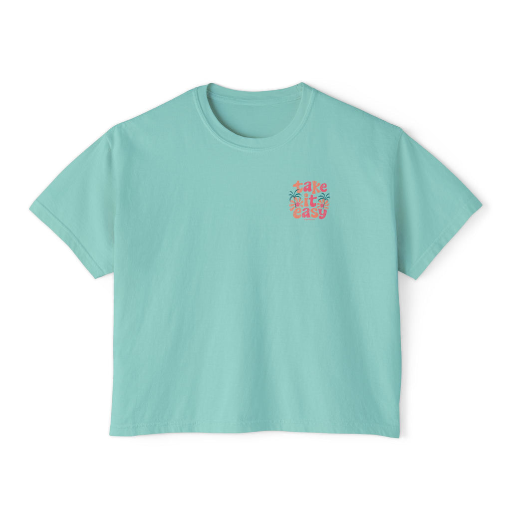 Take It Easy Women's Boxy Tee