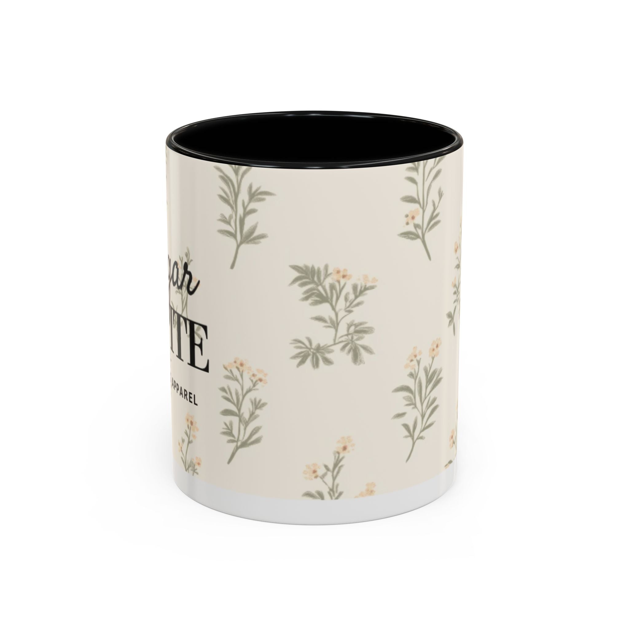 Sugar & Spite Floral Coffee Mug — Accent 11/15oz