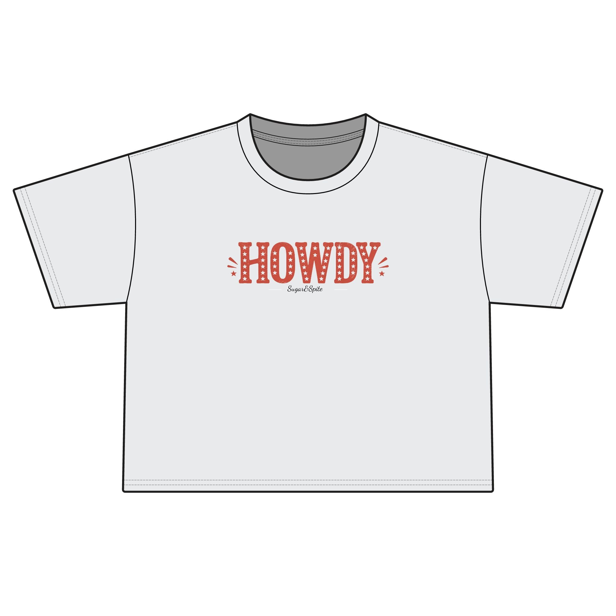 Howdy Boxy Tee