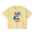 St. Tropez Palm Wave Boxy Tee