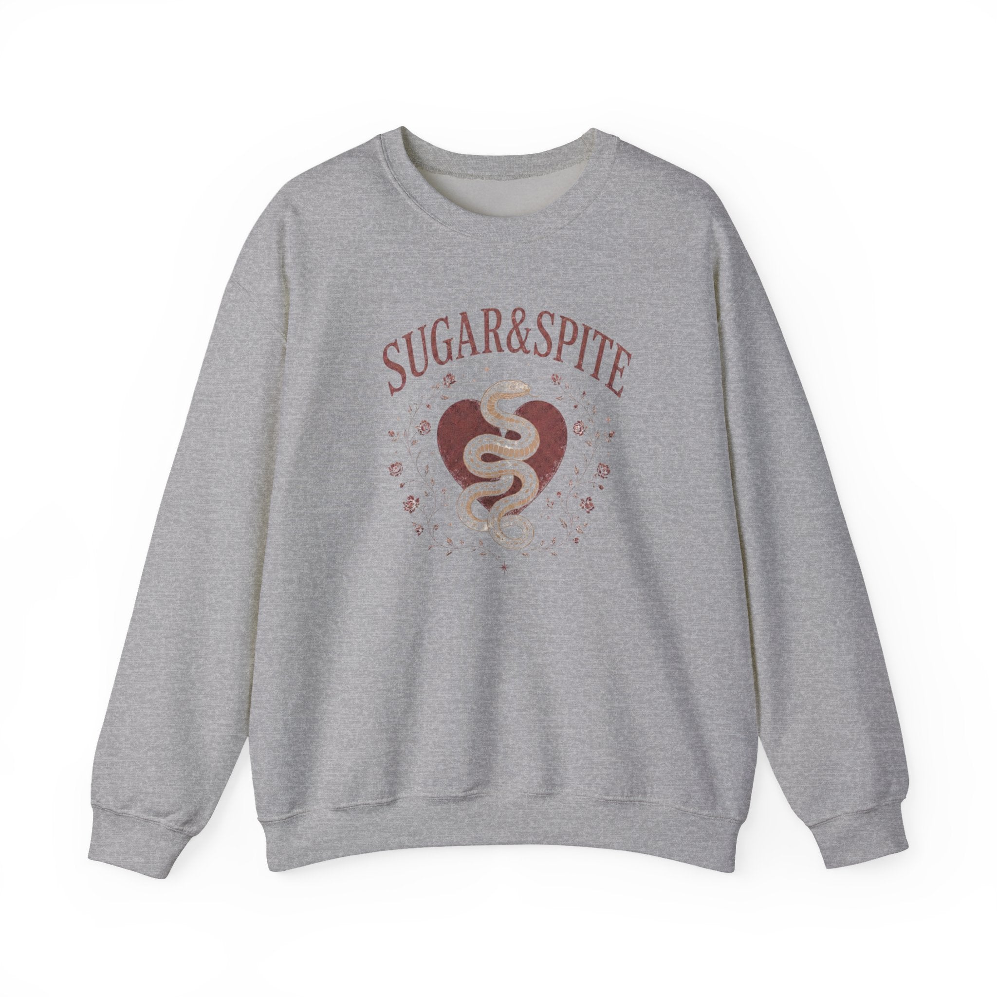 Sugar & Spite Heart Snake Crewneck Sweatshirt