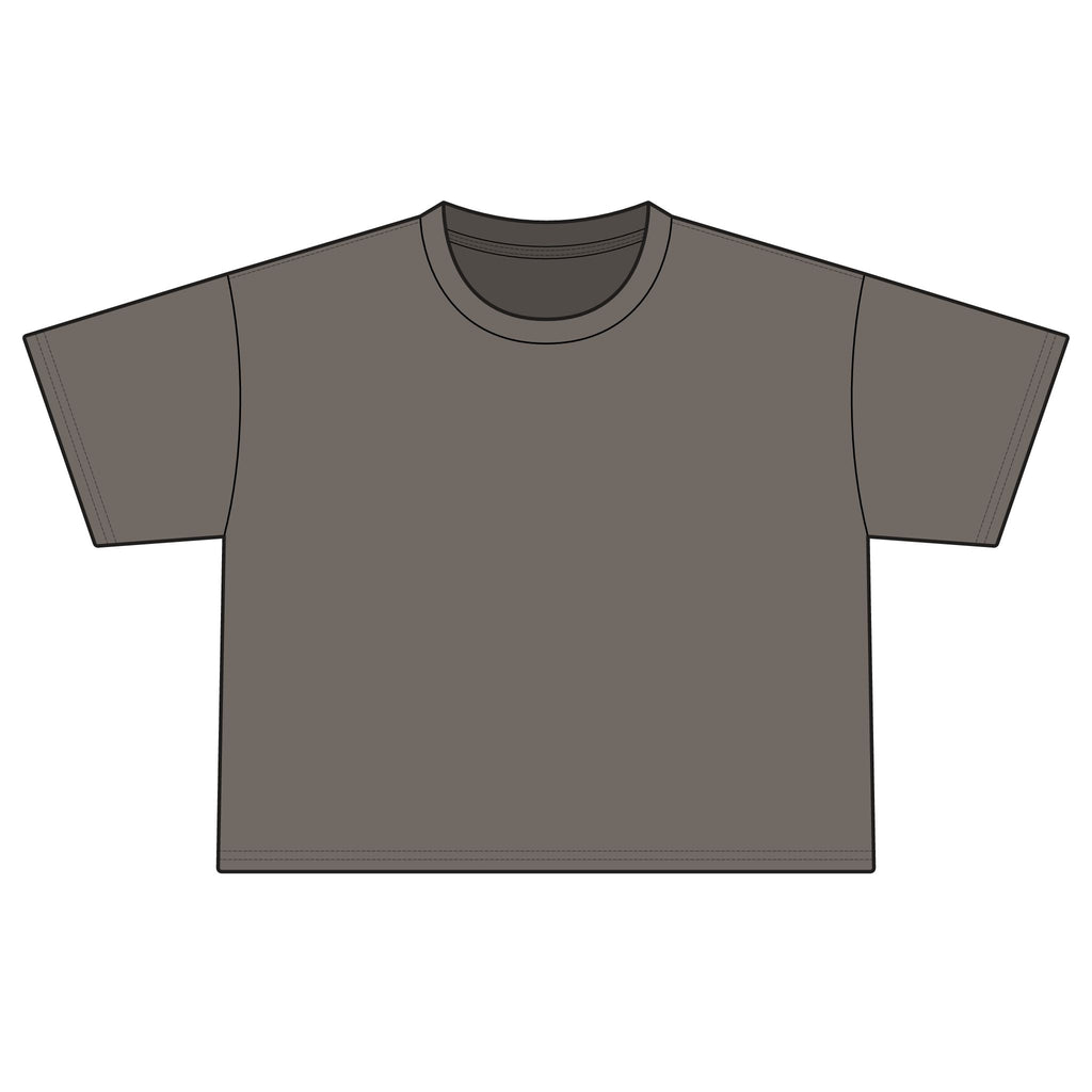 Coastal Wine View Tee | Boxy Crop T-Shirt