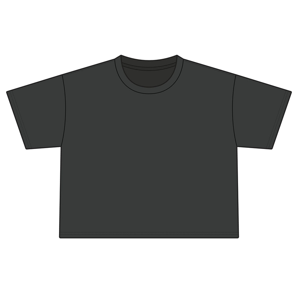 Coastal Wine View Tee | Boxy Crop T-Shirt