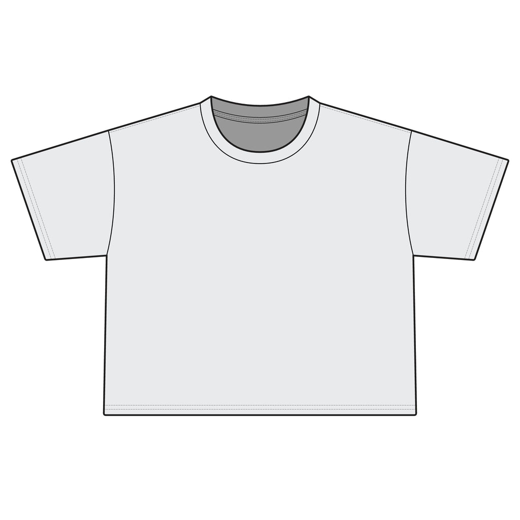 Coastal Wine View Tee | Boxy Crop T-Shirt
