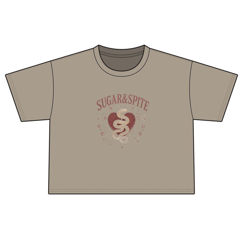 Sugar & Spite Heart and Snake Graphic Tee