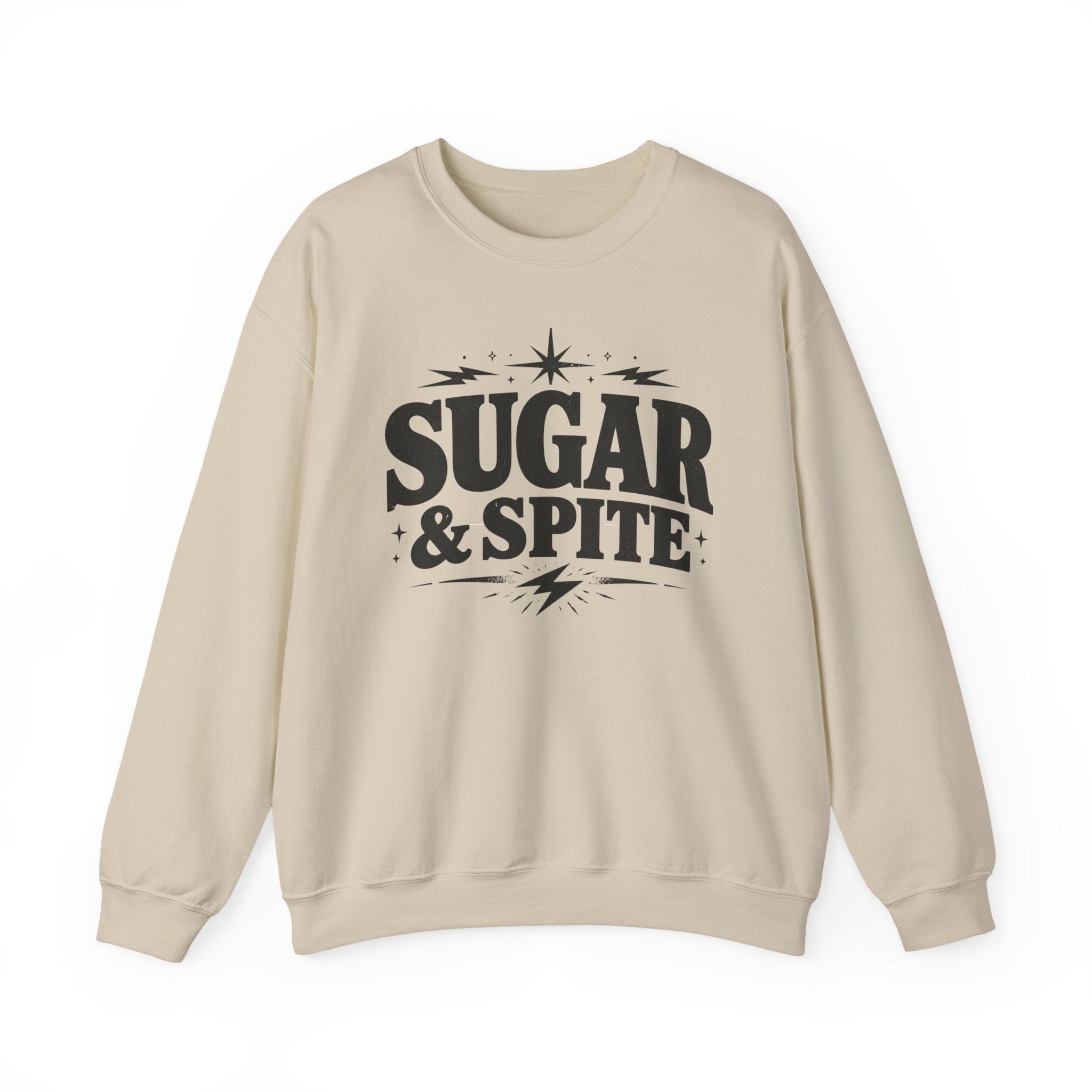 Sugar & Spice Sweatshirt — Retro Feminine Crewneck Gift