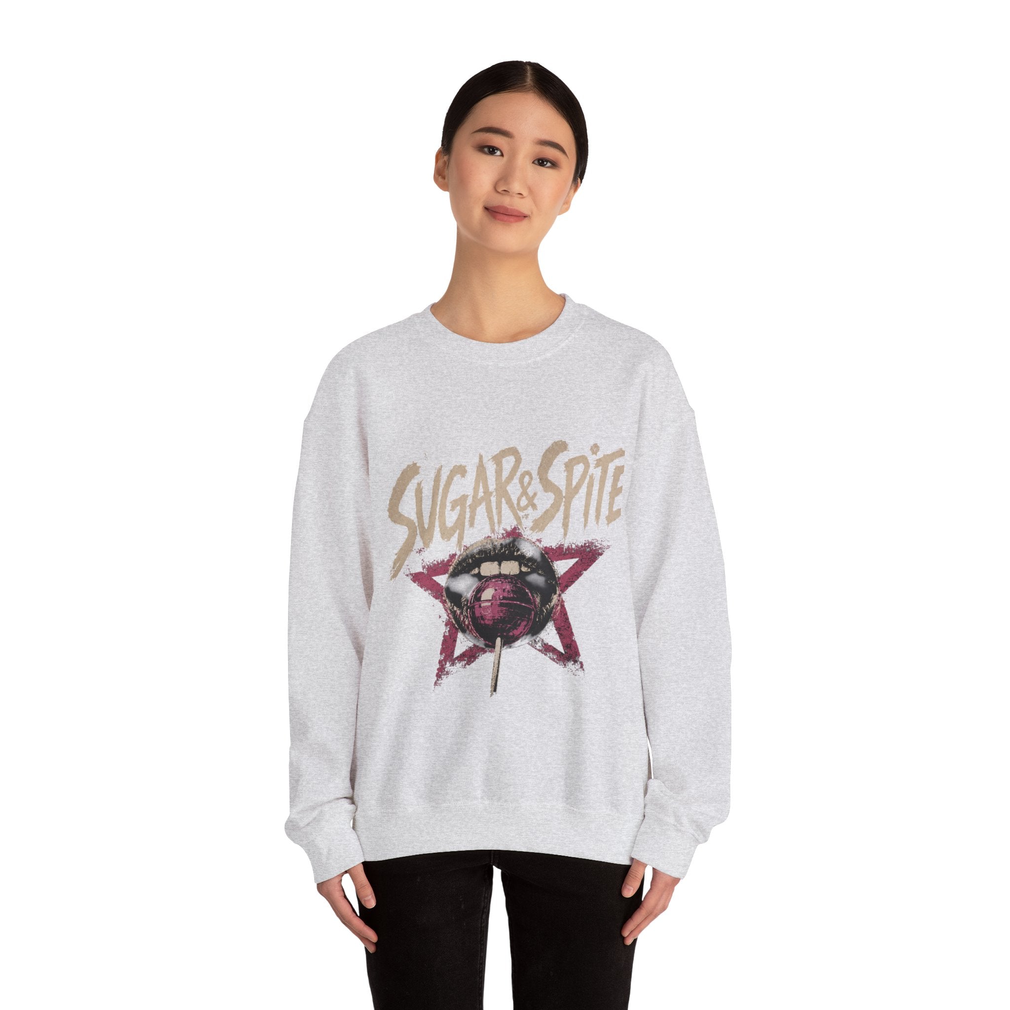 Sugar&Spite Logo Heavy Blend™ Crewneck Sweatshirt