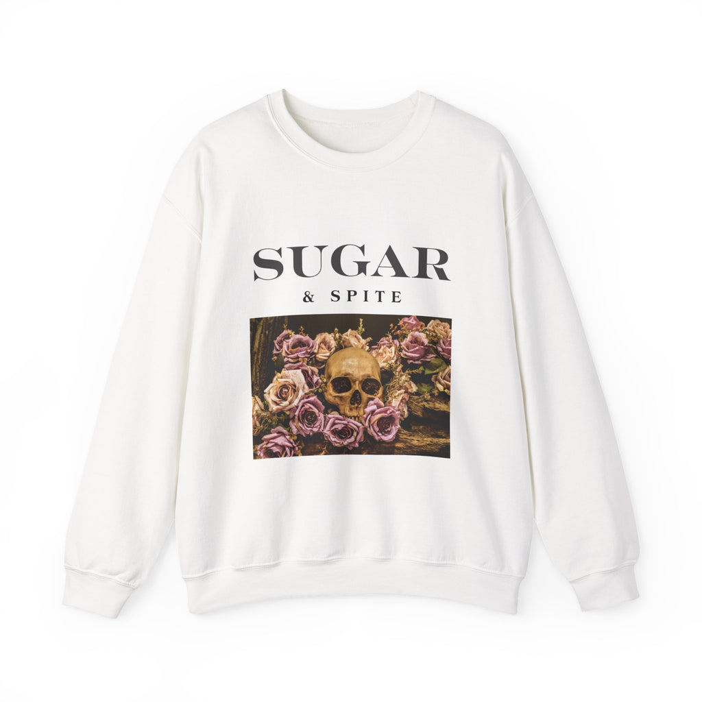 Sugar & Spite Skull Crewneck Sweatshirt