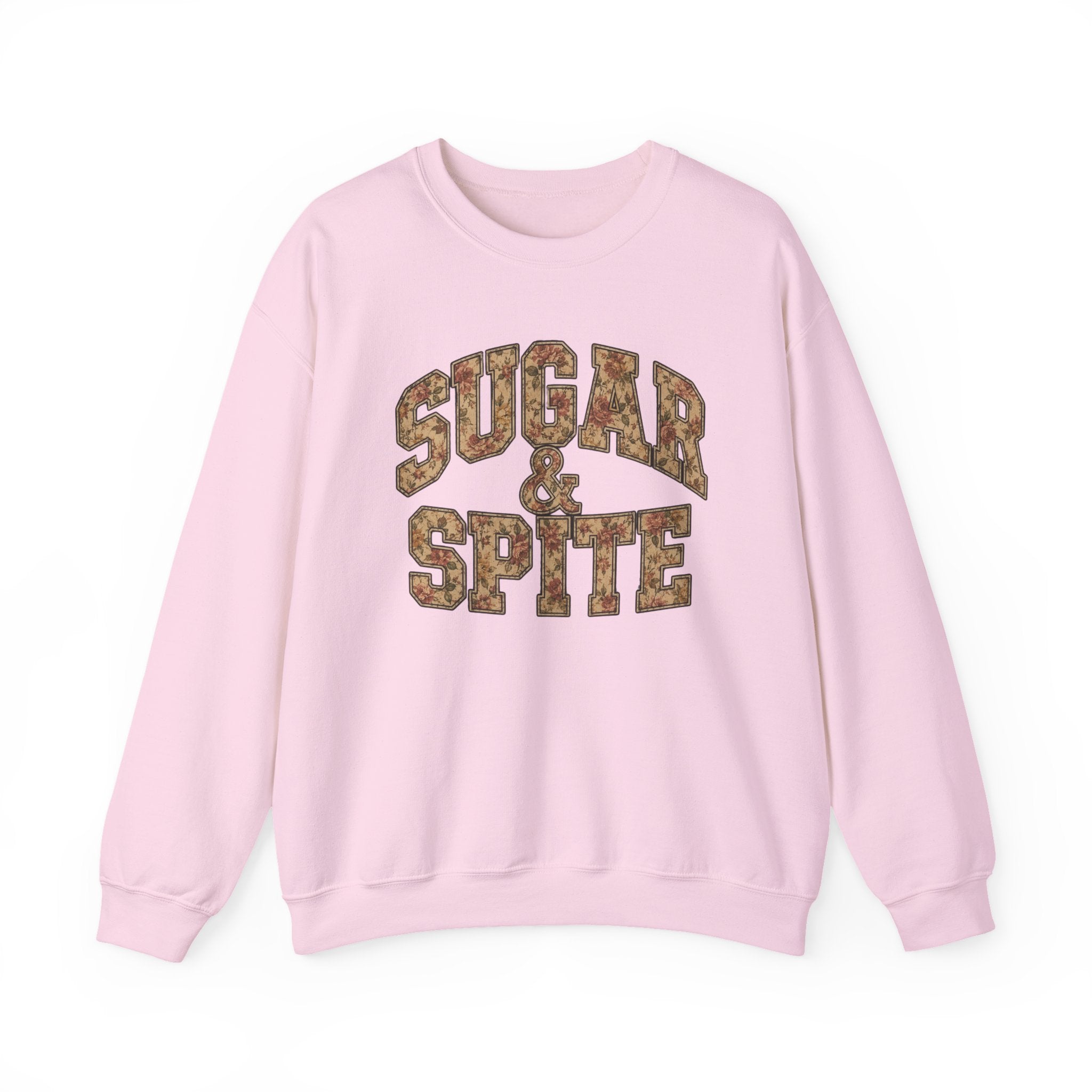 Sugar & Spite Vintage Floral Crewneck Sweatshirt