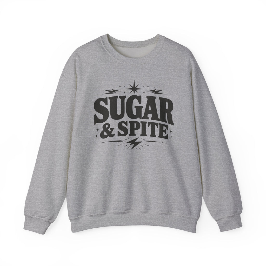 Sugar & Spice Sweatshirt — Retro Feminine Crewneck Gift
