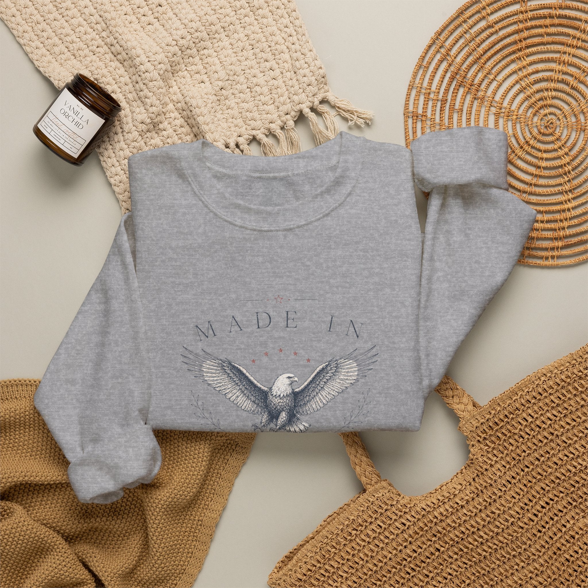 Made in America Eagle Crewneck Sweatshirt