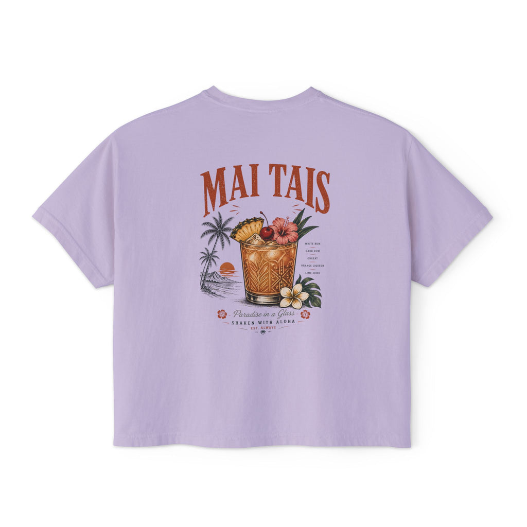 Mai Tais Cocktail Boxy Tee