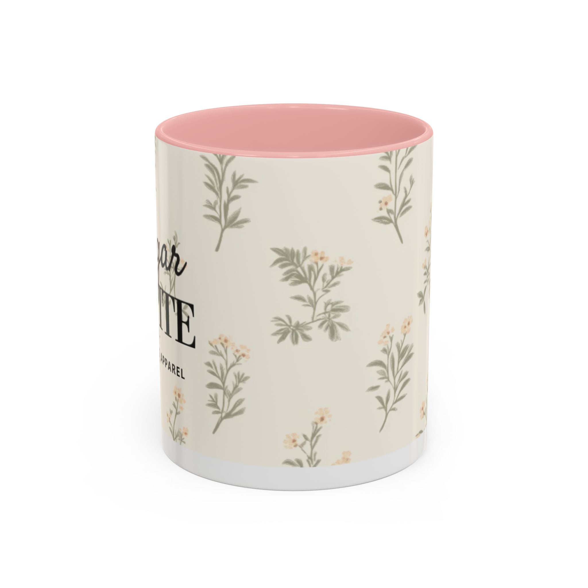 Sugar & Spite Floral Coffee Mug — Accent 11/15oz