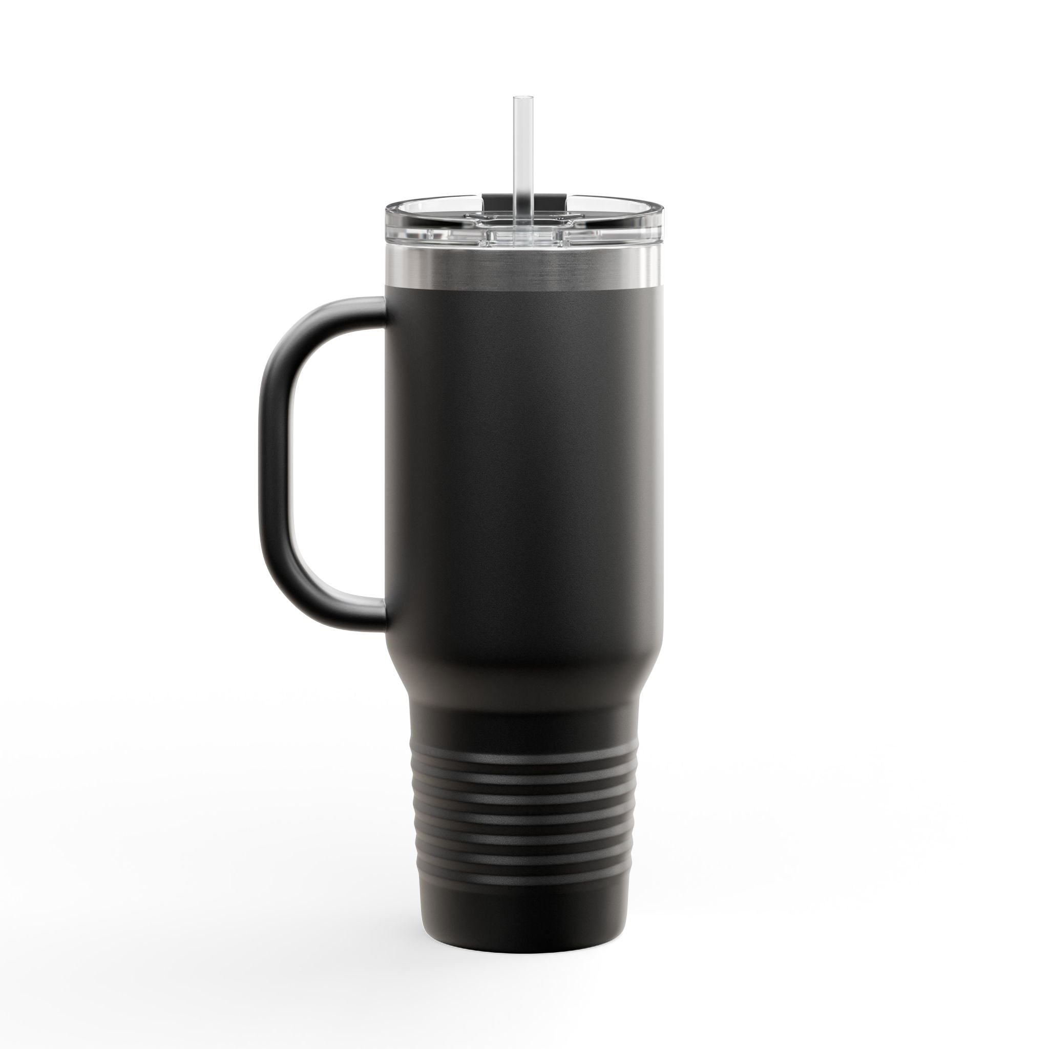40oz Insulated Travel Mug — Wildflower 'Wander & Sip' Stainless Steel Tumbler