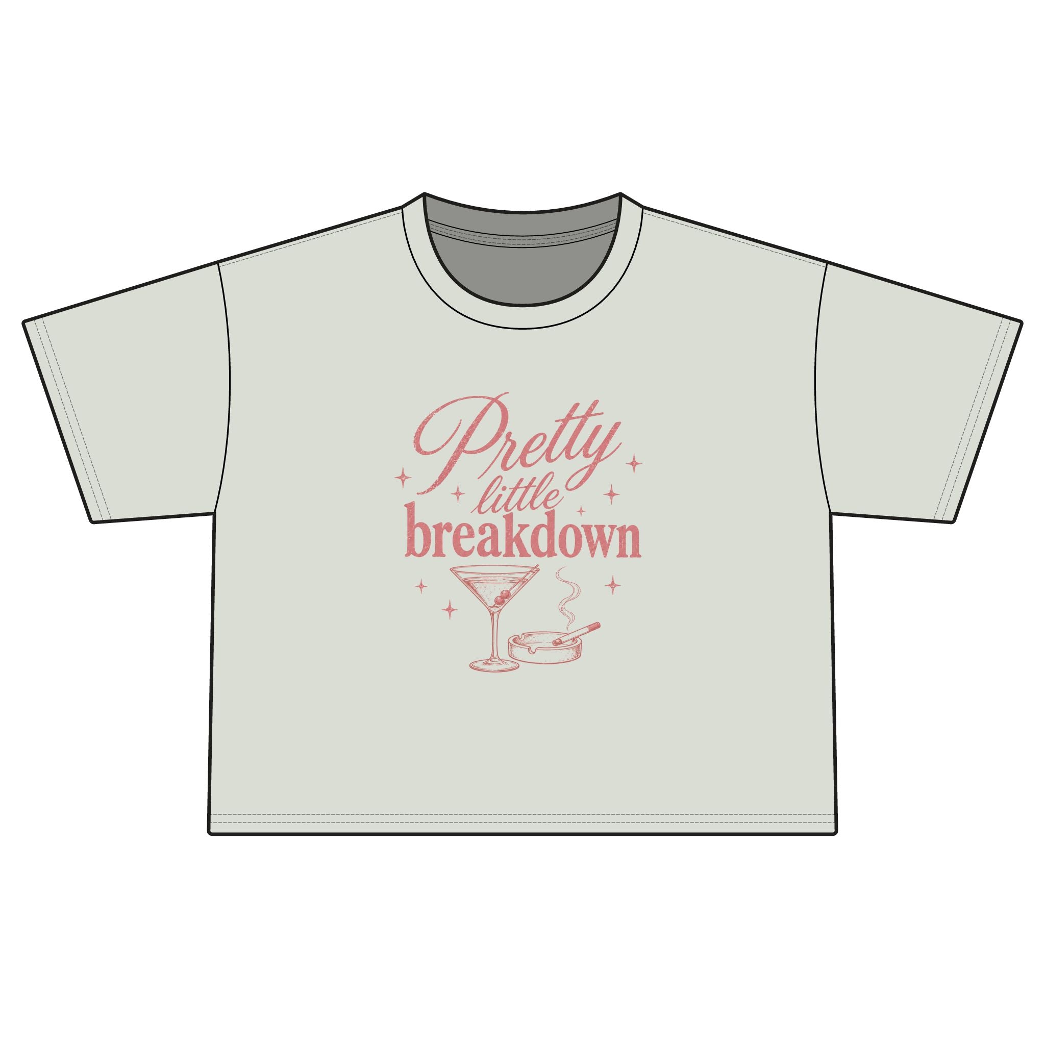 Pretty Little Breakdown Boxy Tee