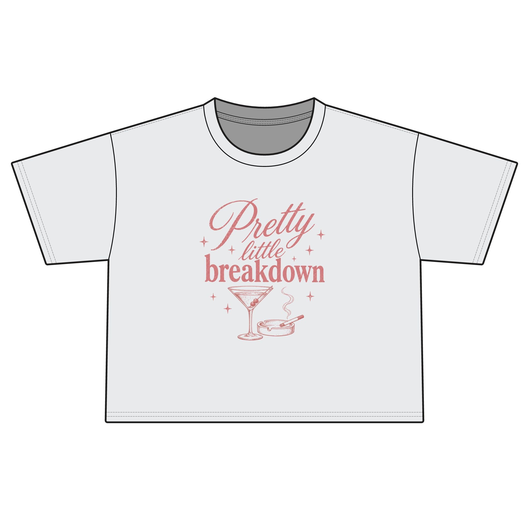 Pretty Little Breakdown Boxy Tee