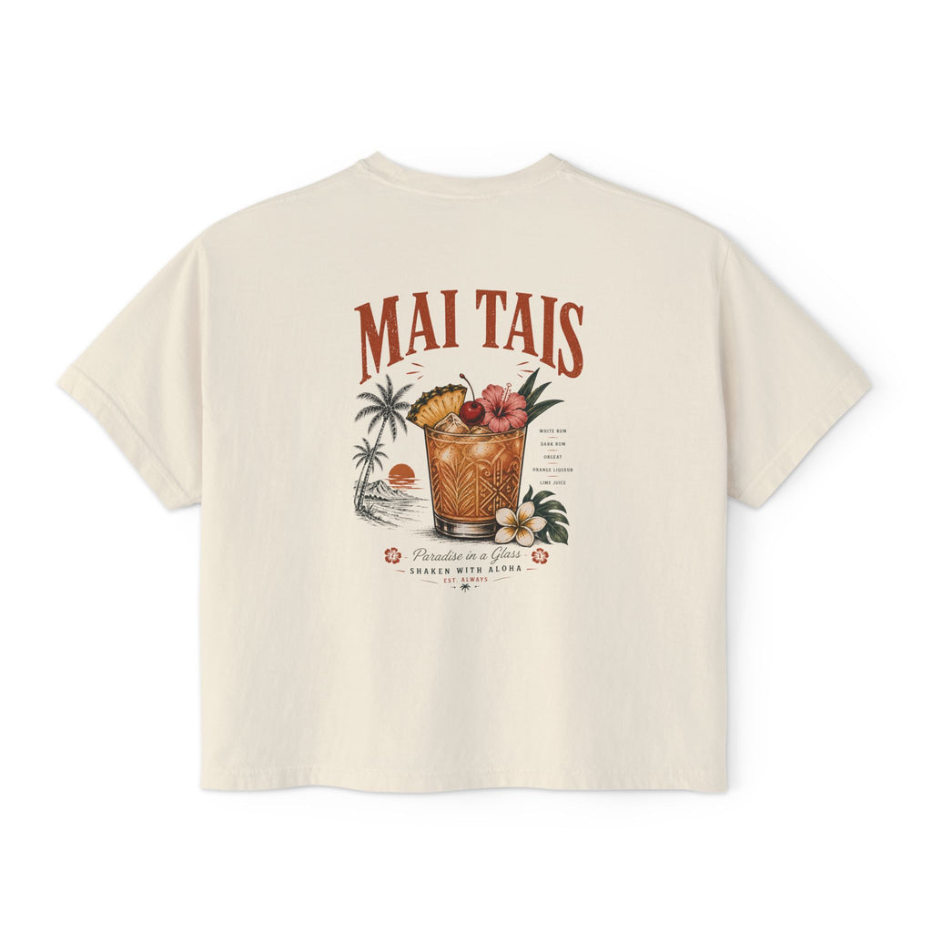 Mai Tais Cocktail Boxy Tee