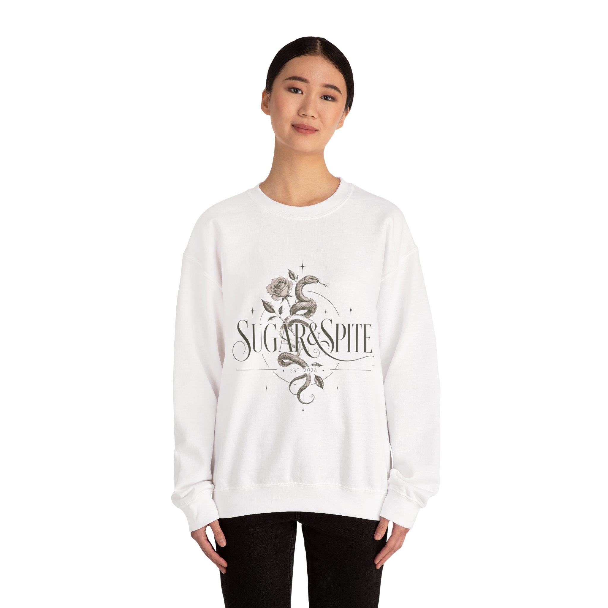 Heavy Blend™ Crewneck Sweatshirt - Sugar&Spite Main Logo