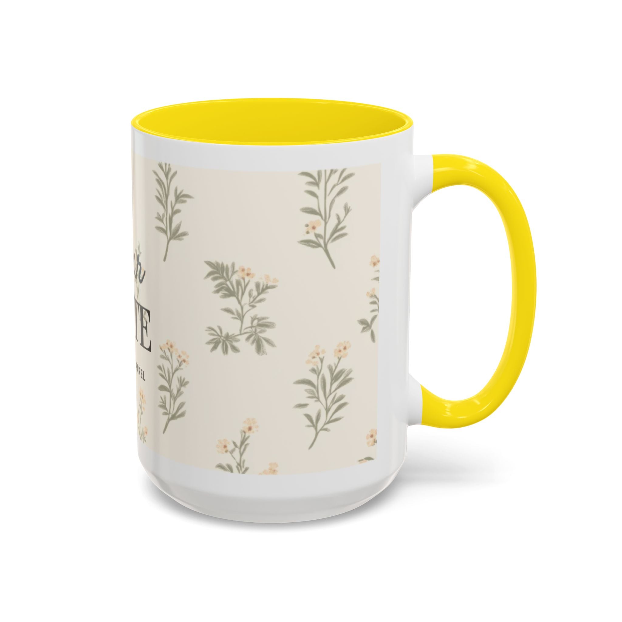 Sugar & Spite Floral Coffee Mug — Accent 11/15oz