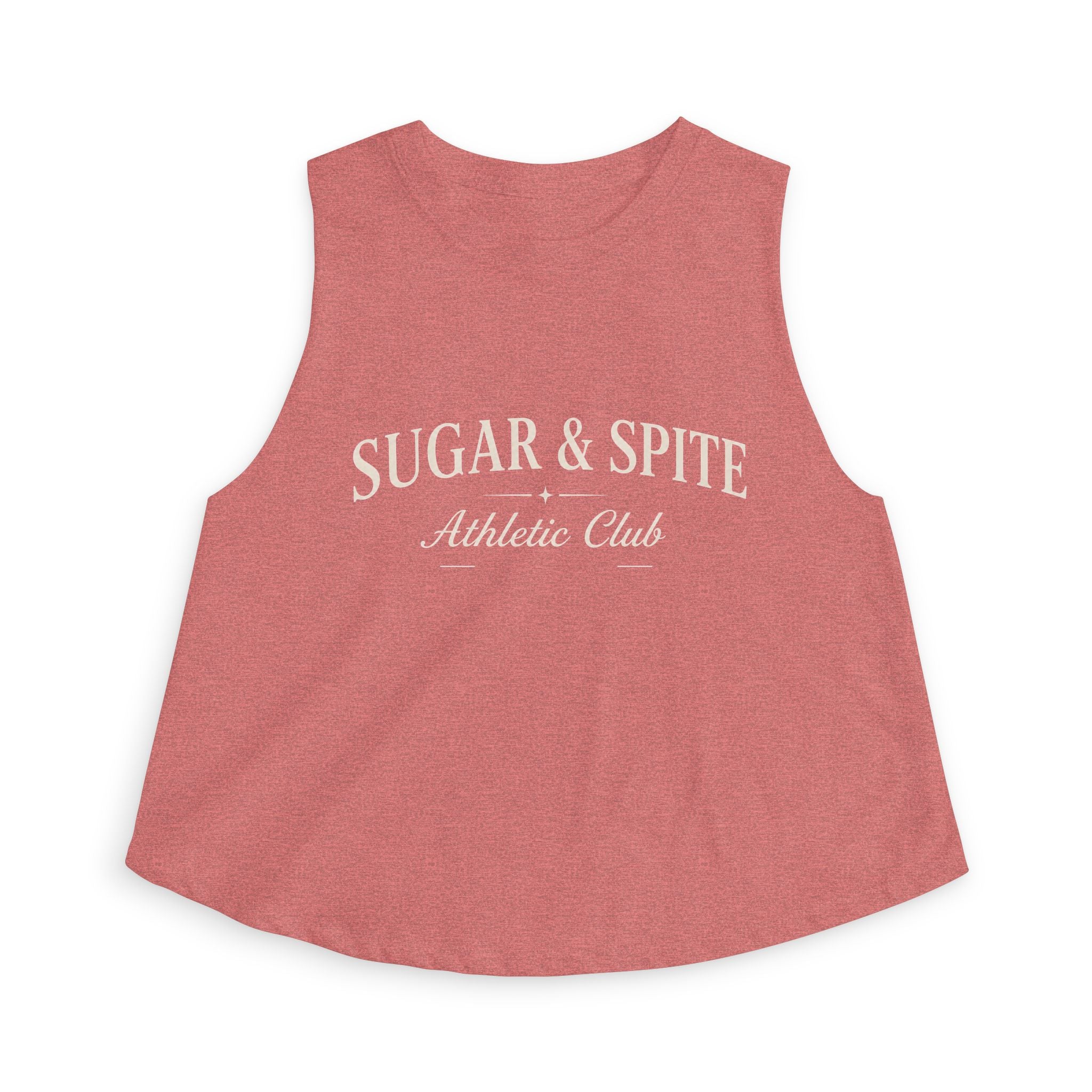 Sugar & Spite Athletic Club Crop Top — Women's Vintage Athletic Tank