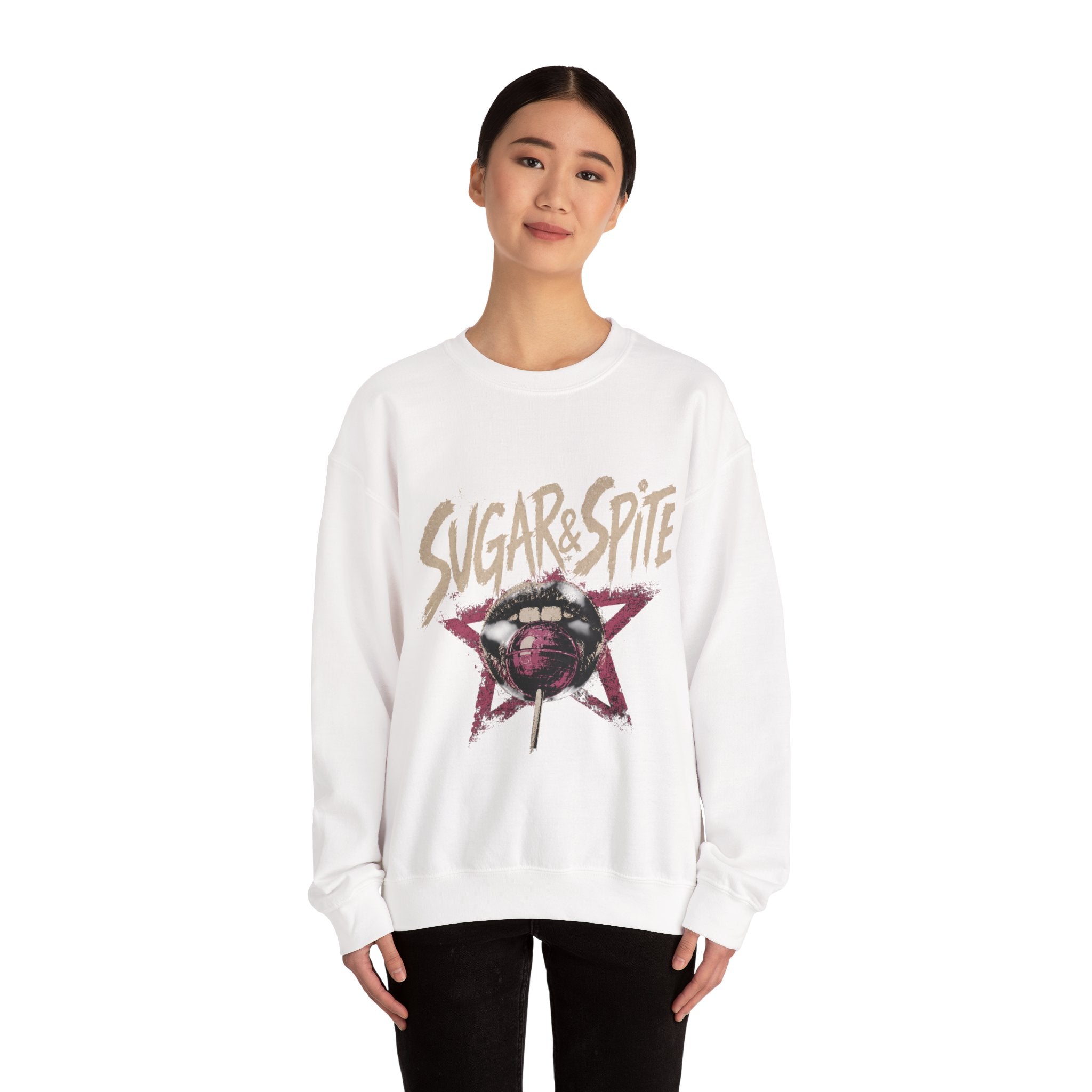 Sugar&Spite Logo Heavy Blend™ Crewneck Sweatshirt