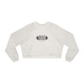 Cropped Pullover — "Built Different" Fitness Graphic