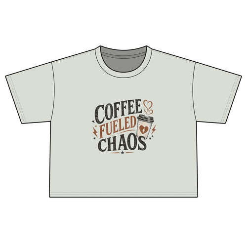 Coffee Fueled Chaos Boxy Tee