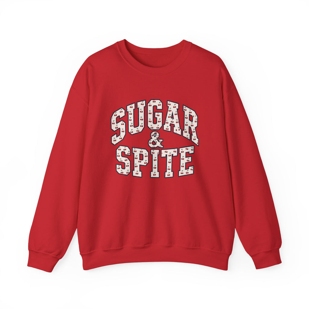 Sugar & Spite Candy Letter Varsity Logo Sweatshirt