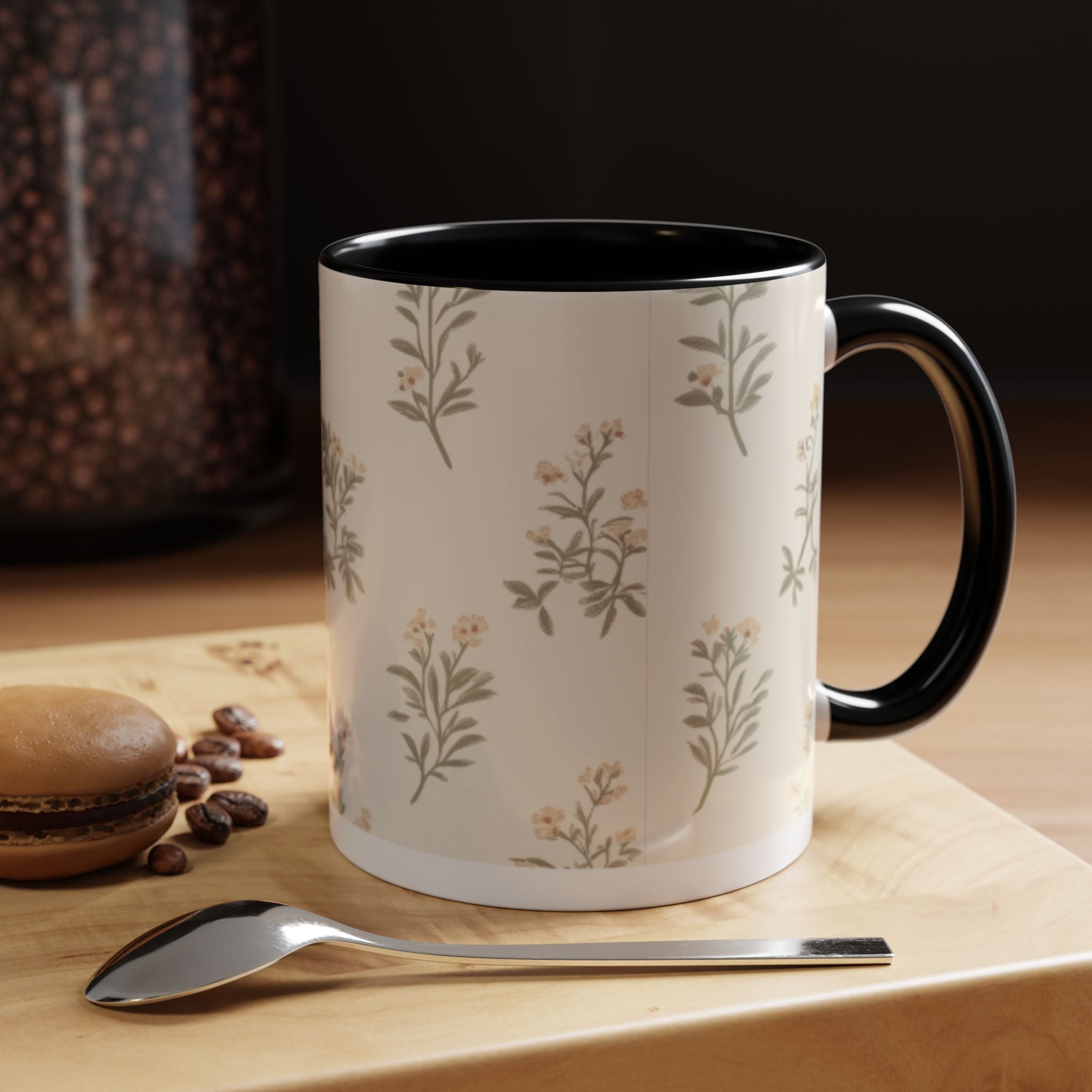 Sugar & Spite Floral Coffee Mug — Accent 11/15oz