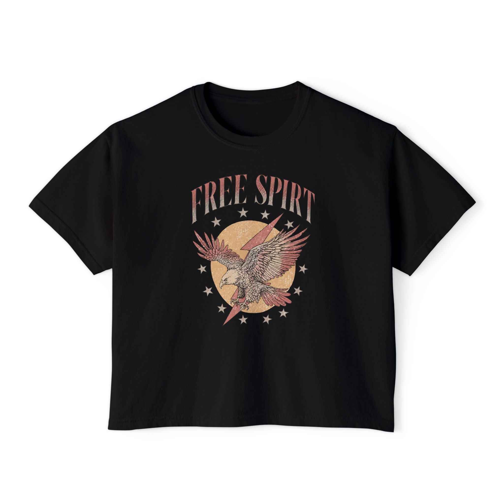 Free Spirit Eagle Women's Boxy Tee
