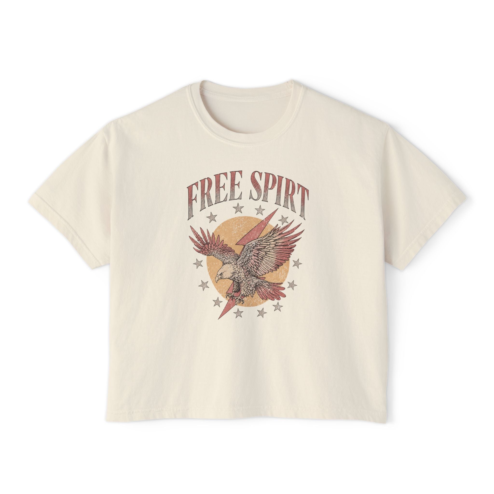 Free Spirit Eagle Women's Boxy Tee