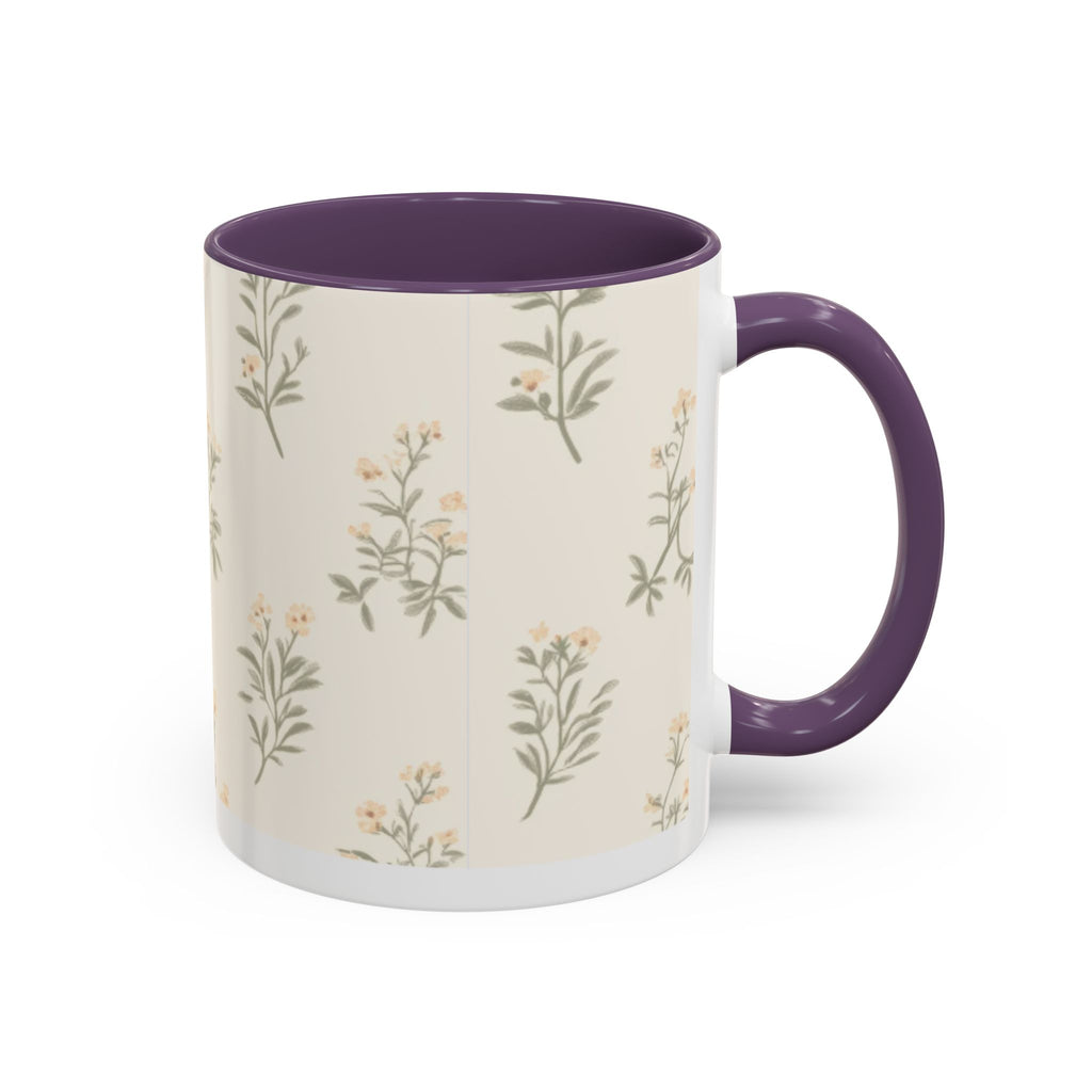 Sugar & Spite Floral Coffee Mug — Accent 11/15oz