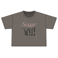 Sugar & Spite Boxy Tee — Cute Feminine Graphic Crop T‑Shirt