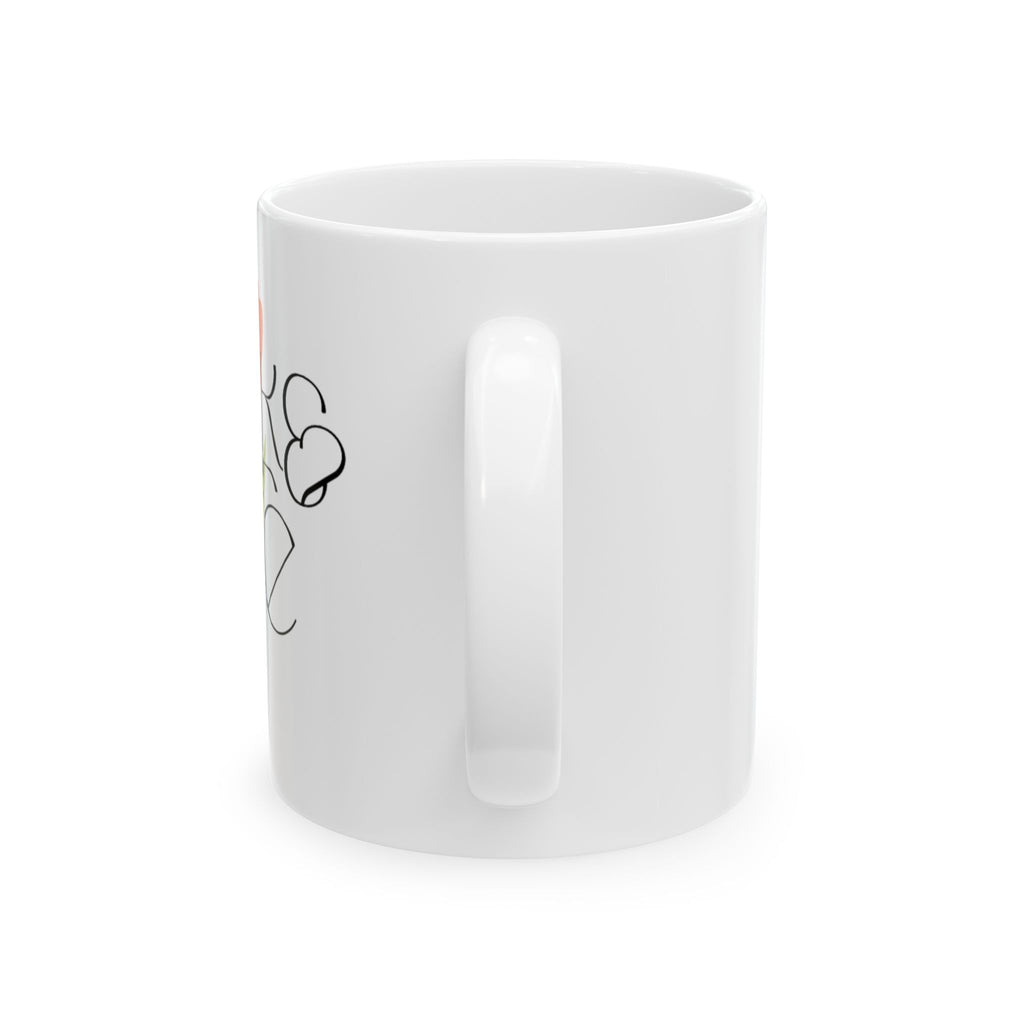 You Make Me Spite Floral Ceramic Mug — Funny Sassy Coffee Cup (11oz, 15oz)