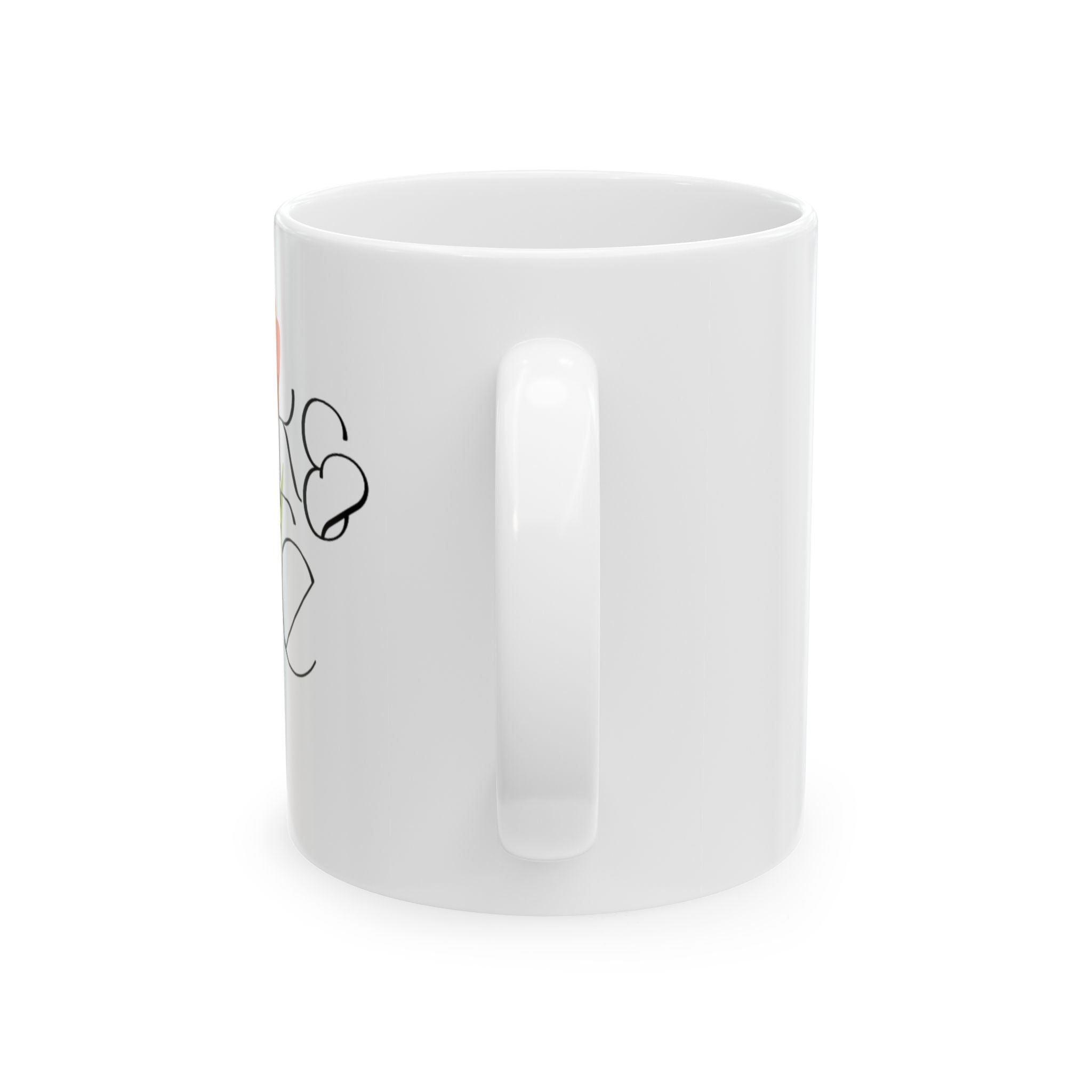 You Make Me Spite Floral Ceramic Mug — Funny Sassy Coffee Cup (11oz, 15oz)