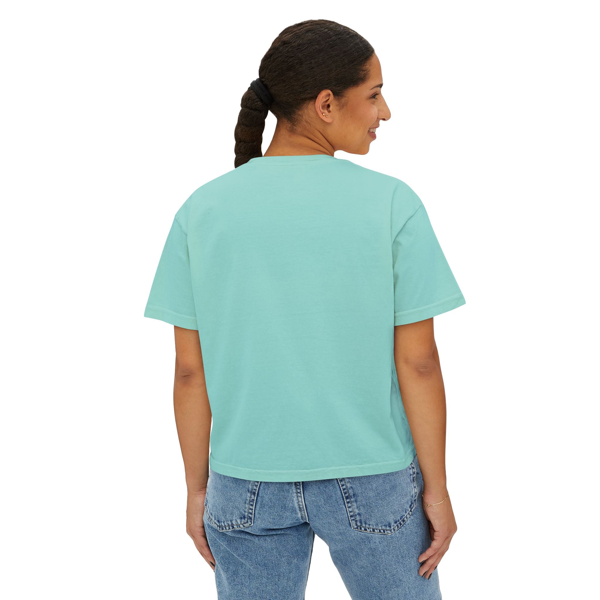 90's Baby Cassette Boxy Tee — Women’s Vintage Retro T-Shirt