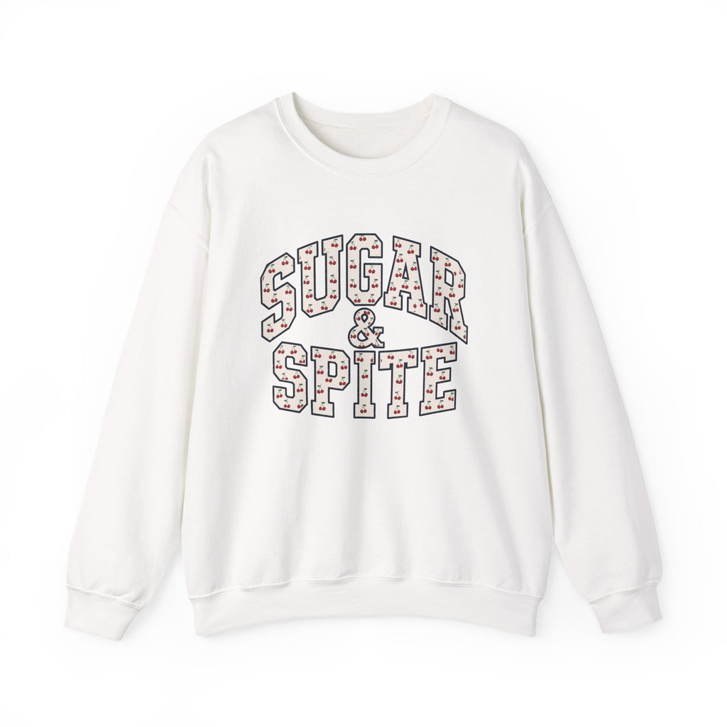 Sugar & Spite Candy Letter Varsity Logo Sweatshirt