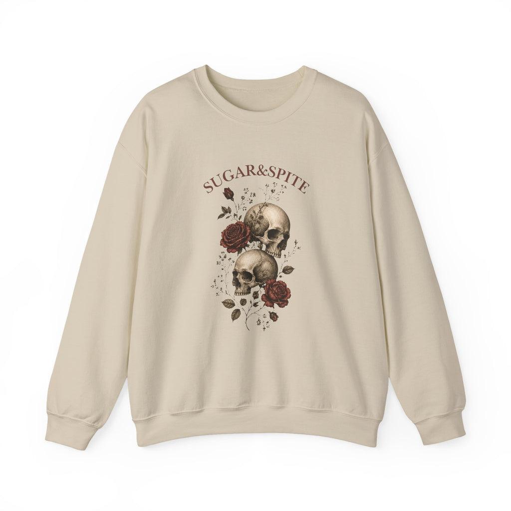 Skulls & Roses Crewneck Sweatshirt