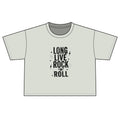 Long Live Rock 'n' Roll Boxy Tee — Women's Vintage Rock Graphic Shirt