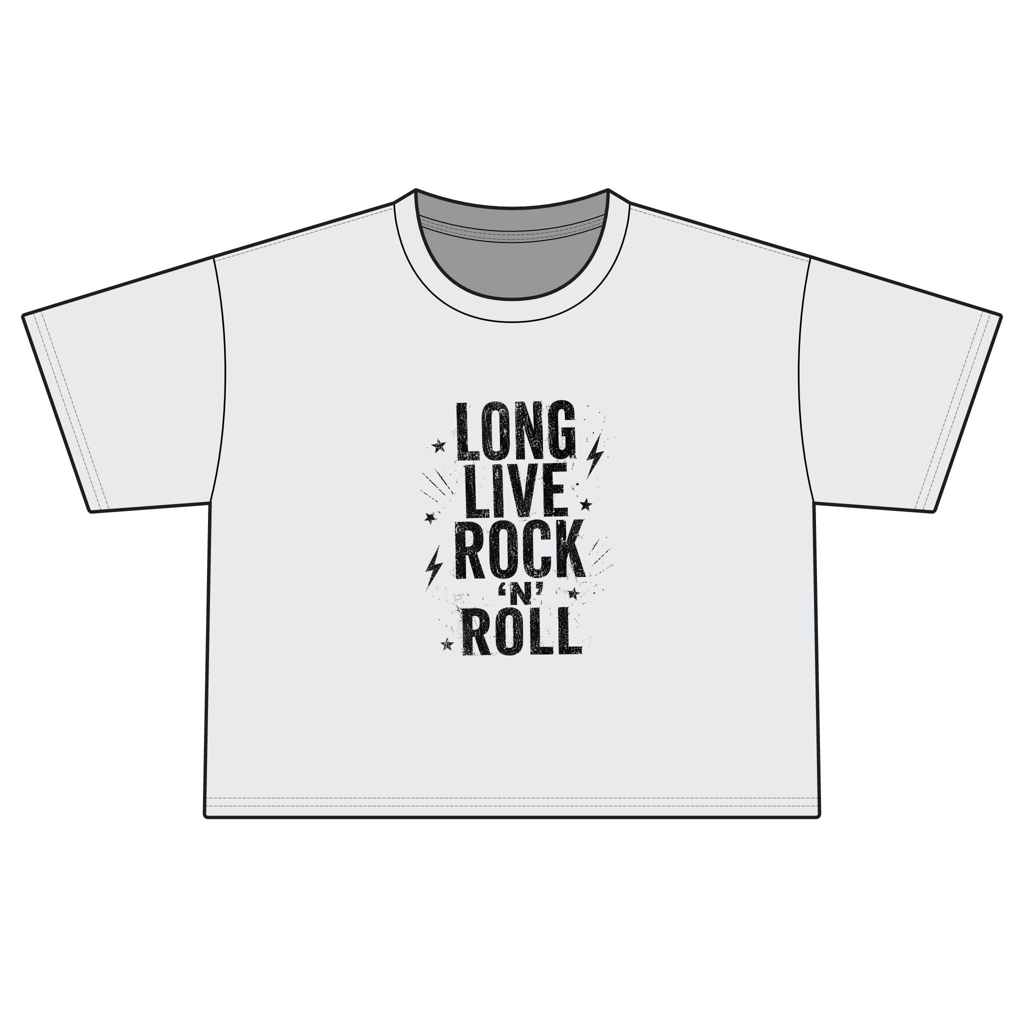 Long Live Rock 'n' Roll Boxy Tee