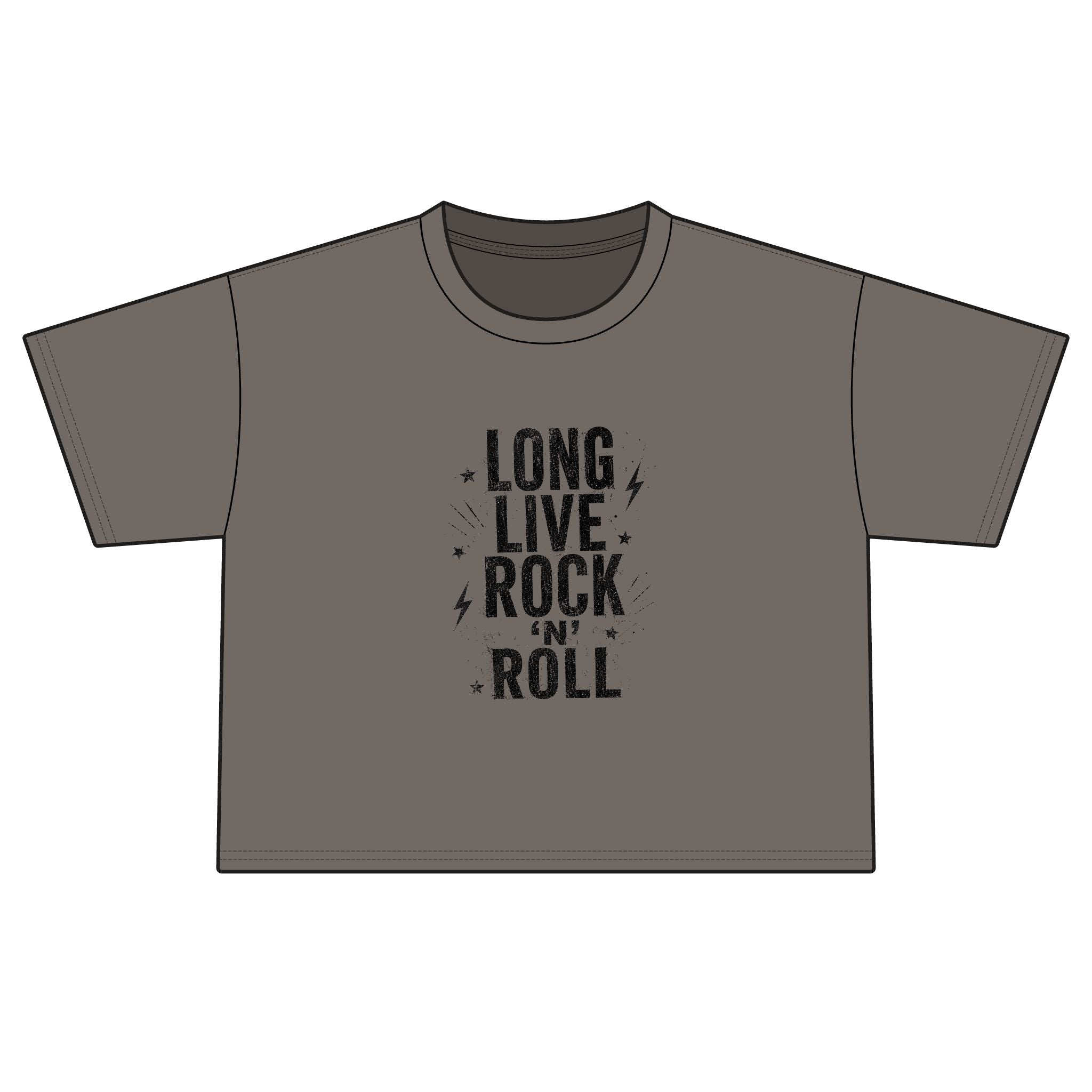 Long Live Rock 'n' Roll Boxy Tee