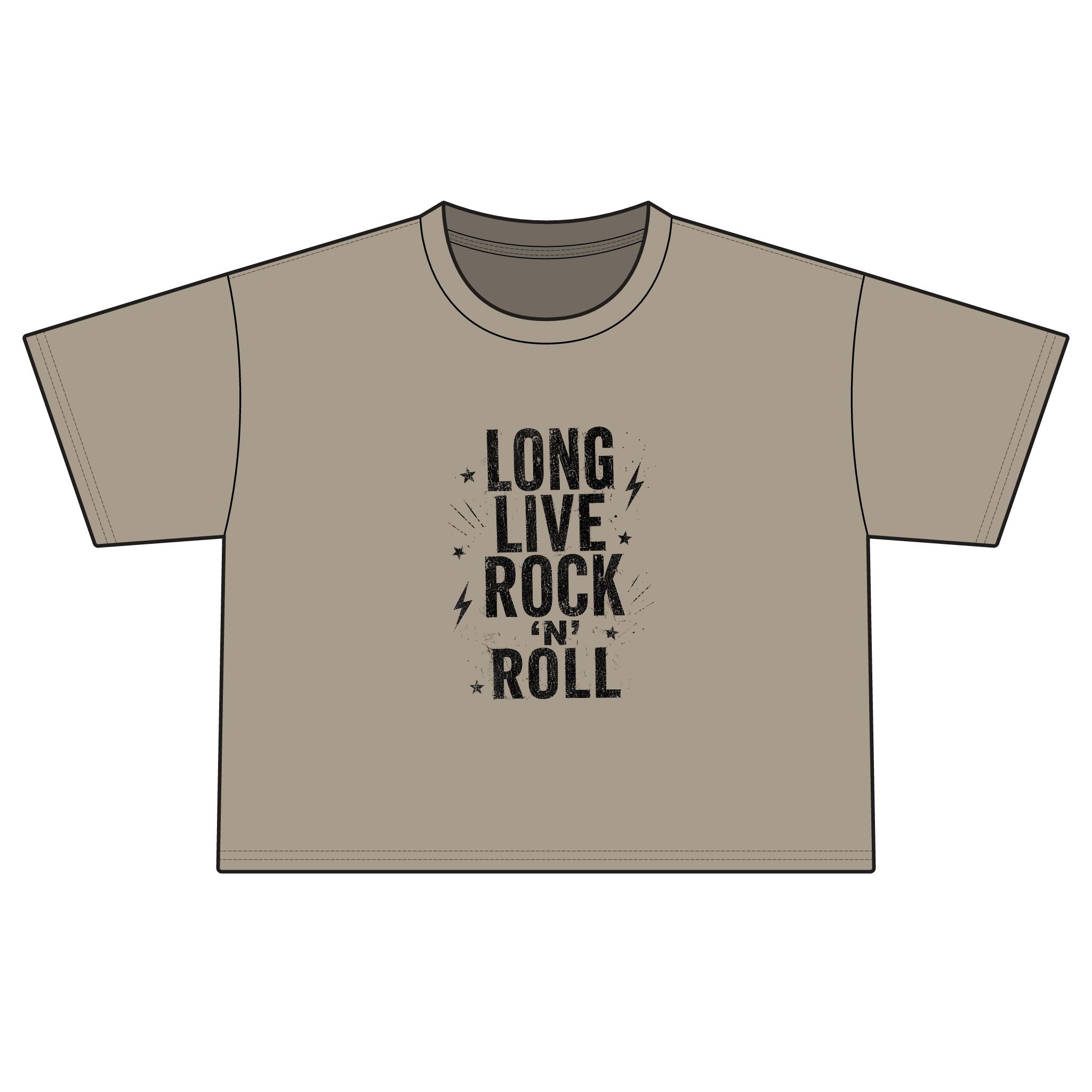 Long Live Rock 'n' Roll Boxy Tee