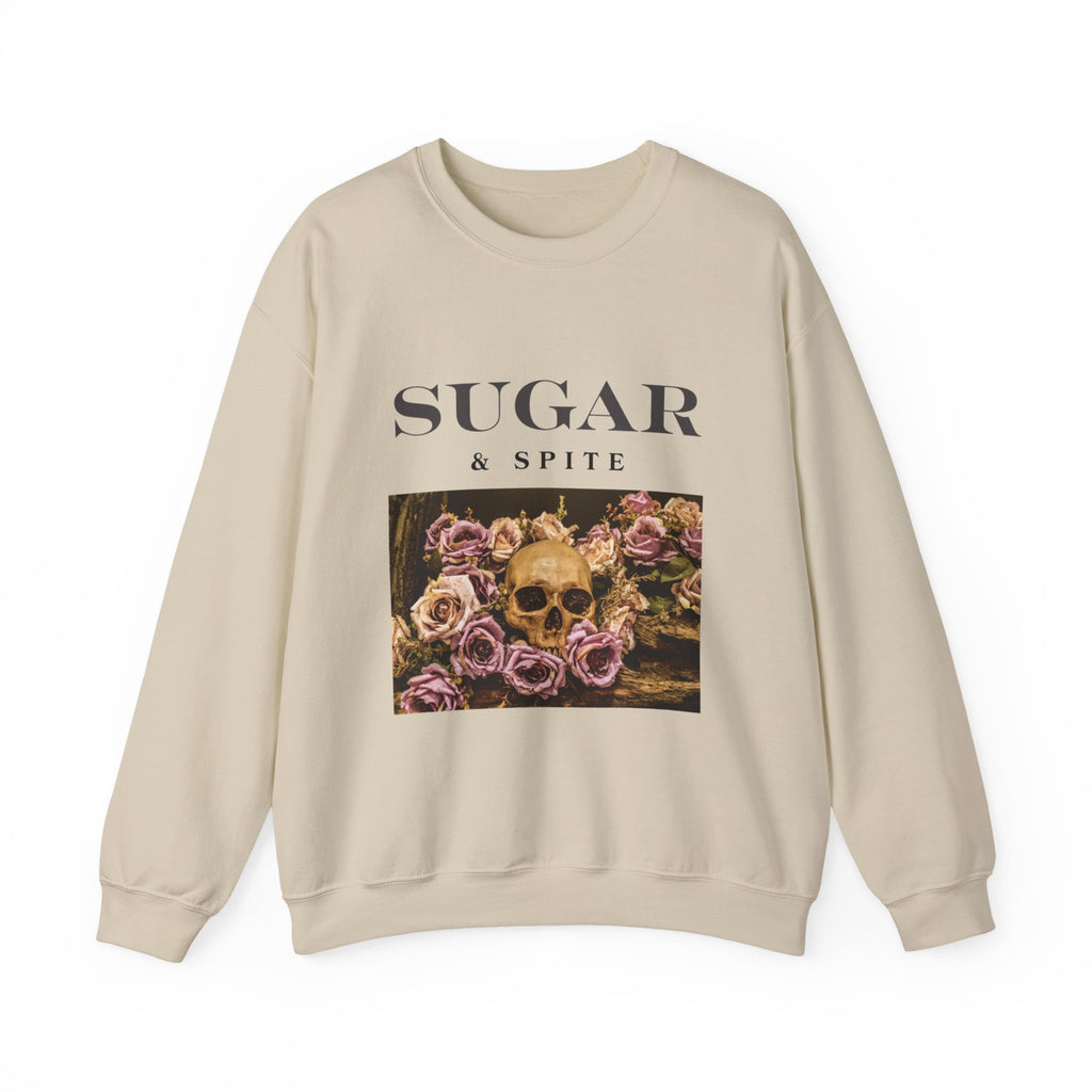 Sugar & Spite Skull Crewneck Sweatshirt