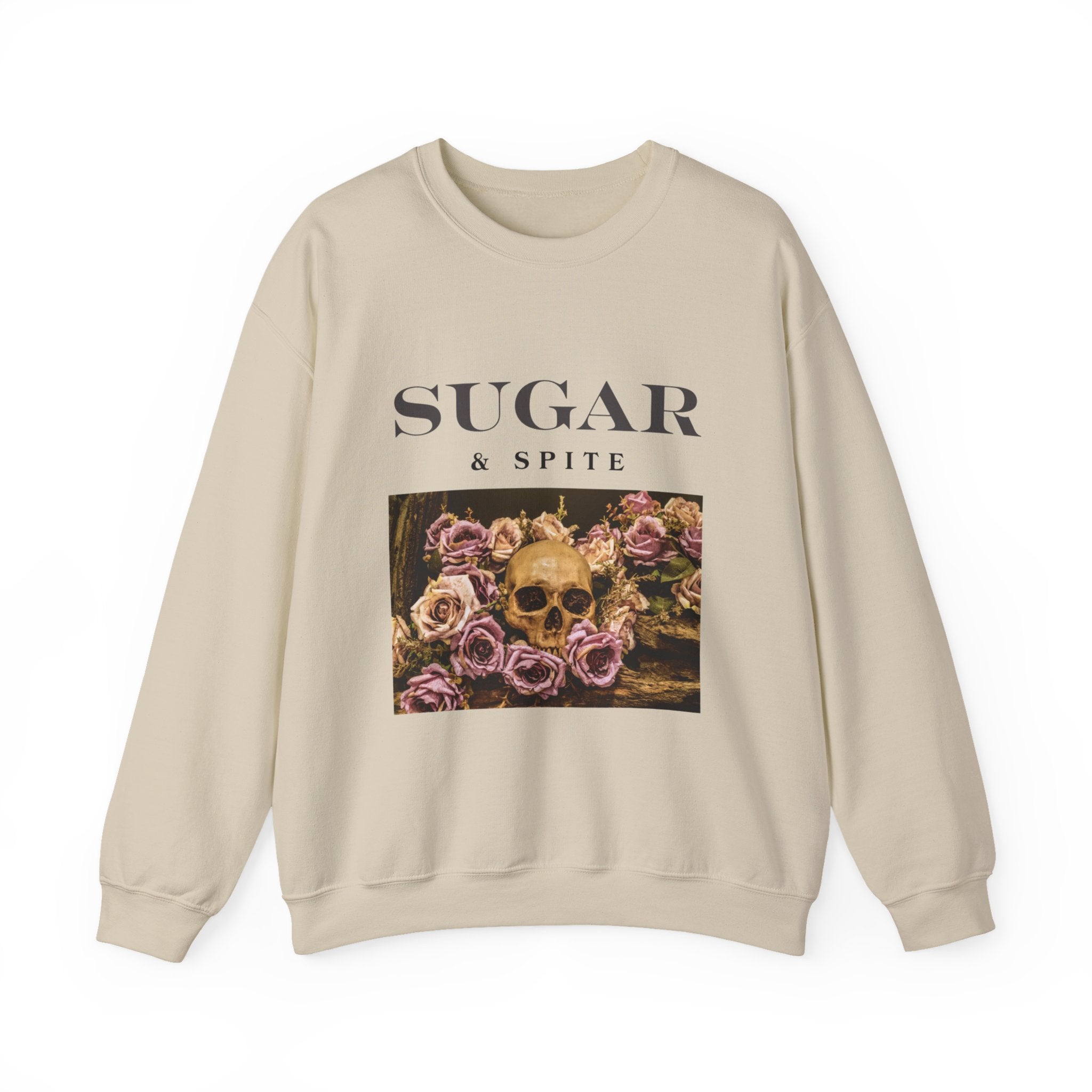 Sugar & Spite Skull Crewneck Sweatshirt